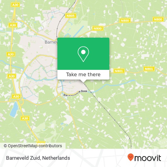 Barneveld Zuid Karte