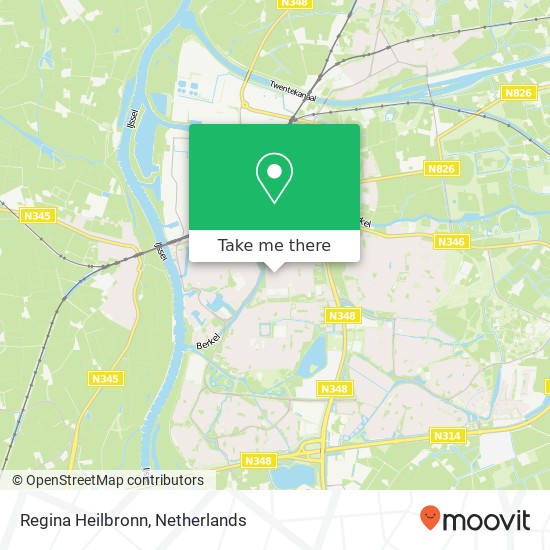 Regina Heilbronn map