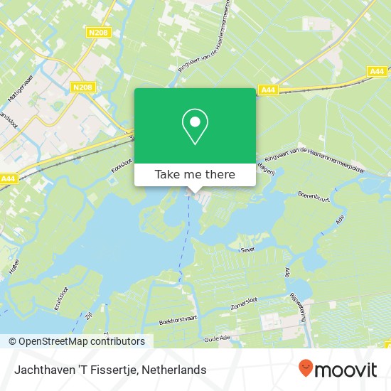 Jachthaven 'T Fissertje map
