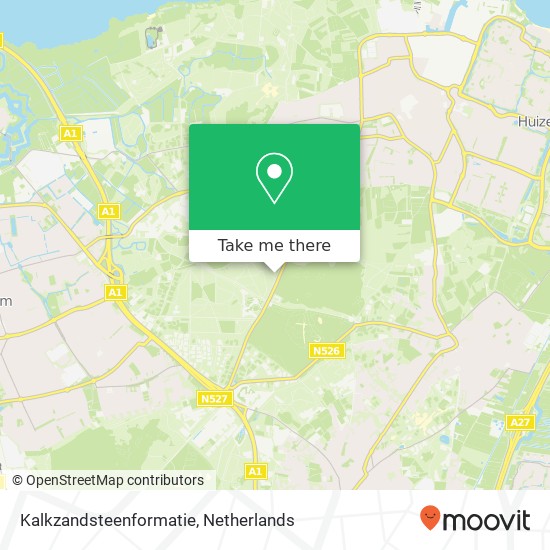 Kalkzandsteenformatie map