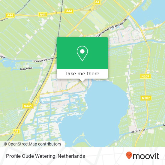 Profile Oude Wetering map