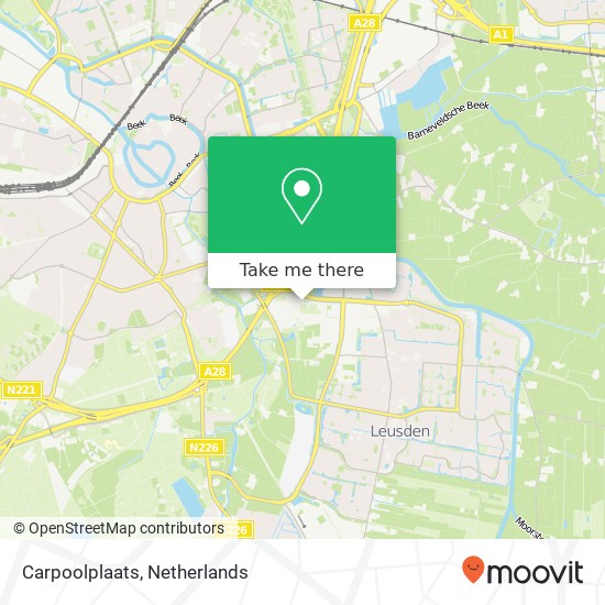 Carpoolplaats Karte