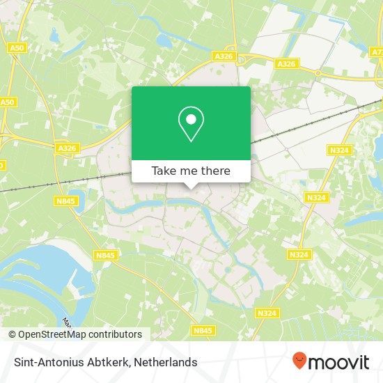 Sint-Antonius Abtkerk map