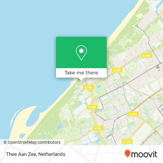 Thee Aan Zee map