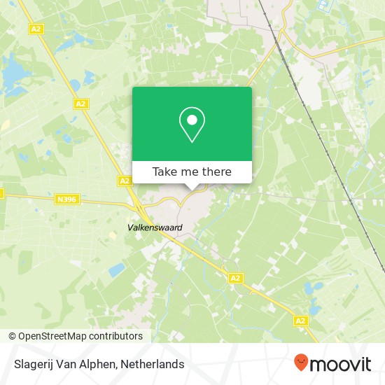 Slagerij Van Alphen map