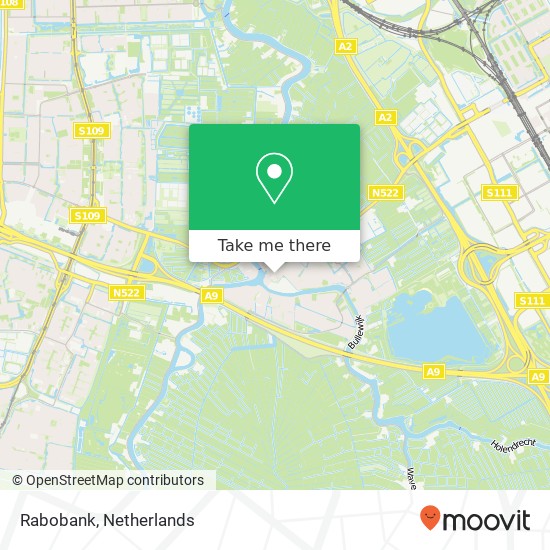 Rabobank map