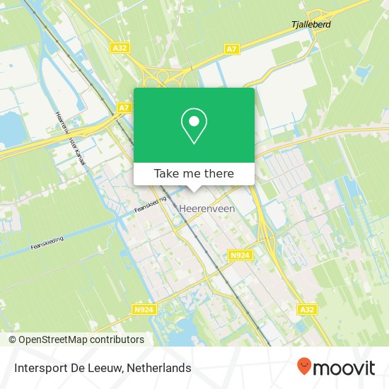 Intersport De Leeuw map