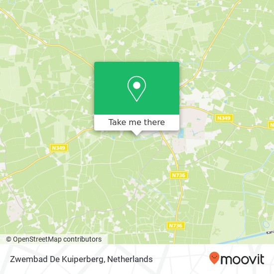 Zwembad De Kuiperberg map