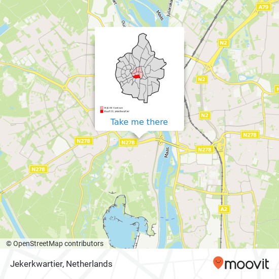 Jekerkwartier map