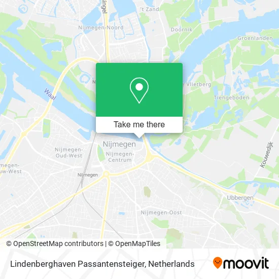 Lindenberghaven Passantensteiger map