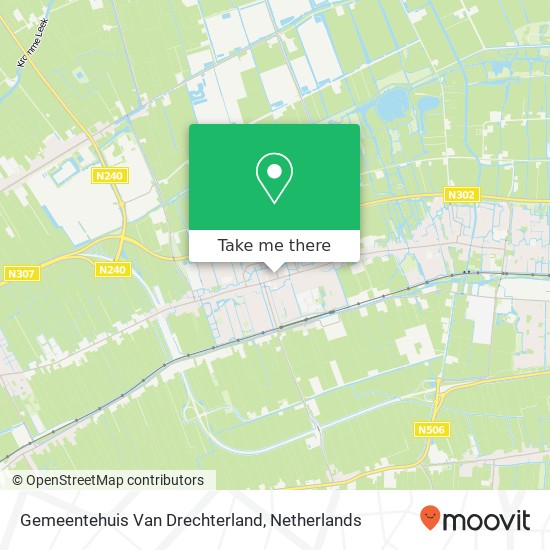 Gemeentehuis Van Drechterland map