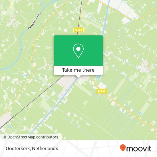 Oosterkerk Karte