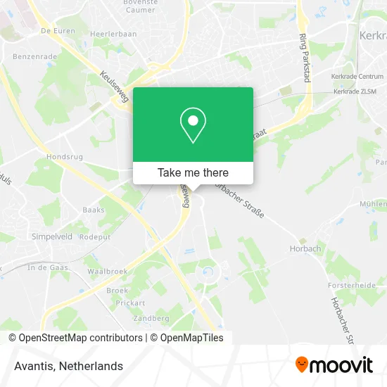 Avantis map