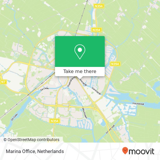 Marina Office map