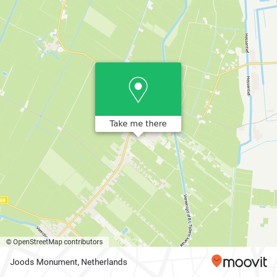 Joods Monument map