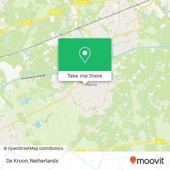 De Kroon map