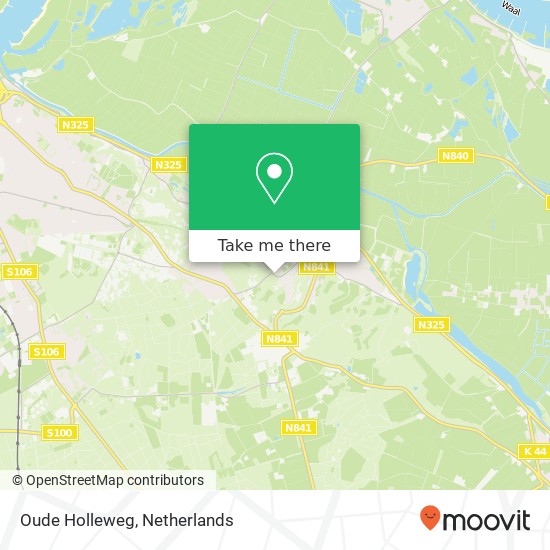 Oude Holleweg map