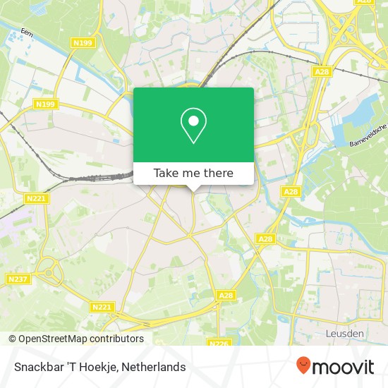 Snackbar 'T Hoekje map