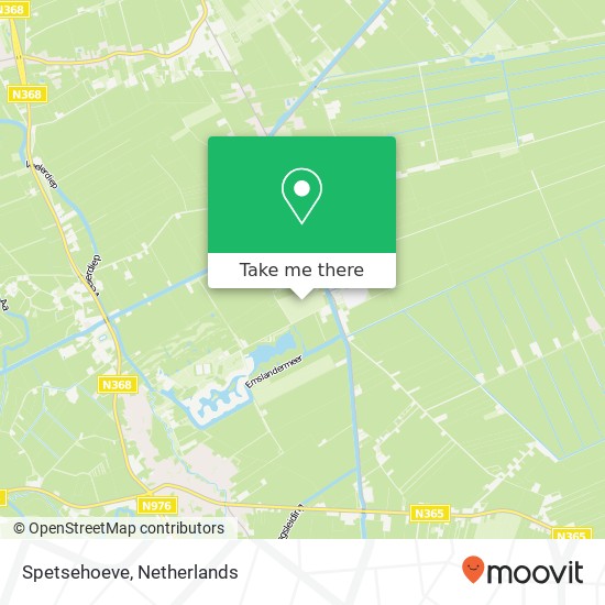 Spetsehoeve map