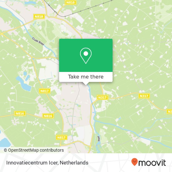 Innovatiecentrum Icer map