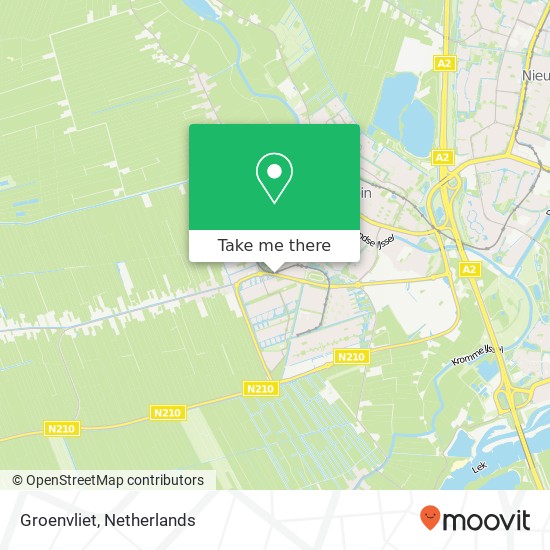 Groenvliet map