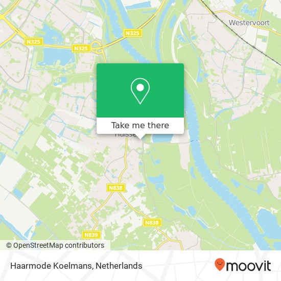 Haarmode Koelmans map