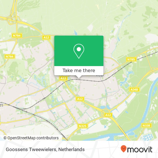 Goossens Tweewielers map