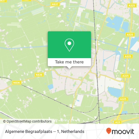 Algemene Begraafplaats -- 1 map