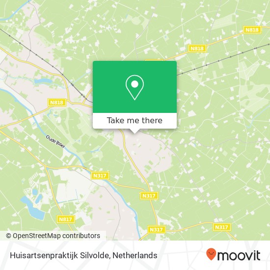 Huisartsenpraktijk Silvolde map