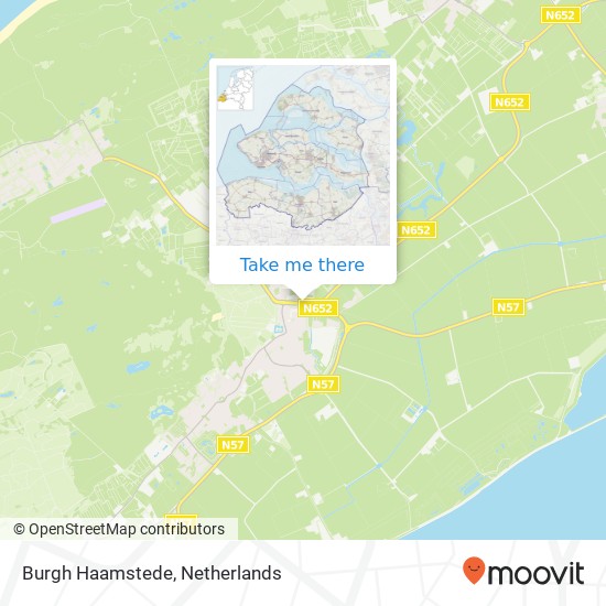 Burgh Haamstede map