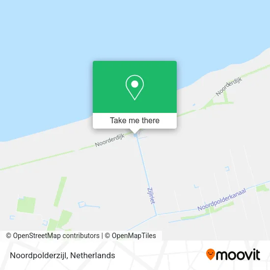 Noordpolderzijl map