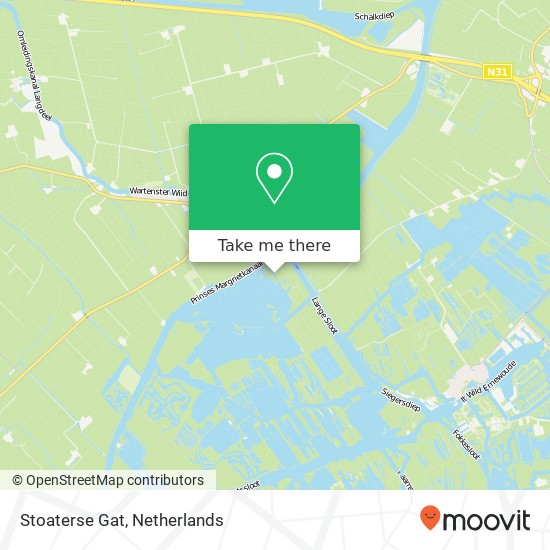 Stoaterse Gat map