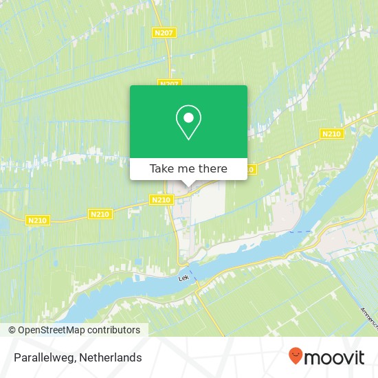 Parallelweg map