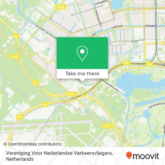 Vereniging Voor Nederlandse Verkeersvliegers Karte