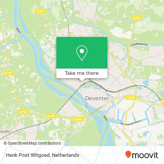 Henk Post Witgoed map