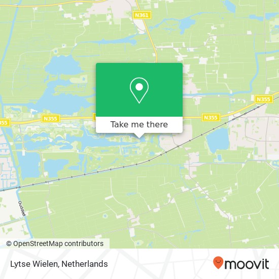 Lytse Wielen map