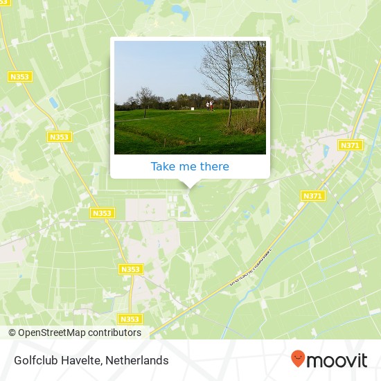 Golfclub Havelte Karte