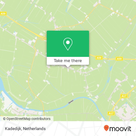 Kadedijk map