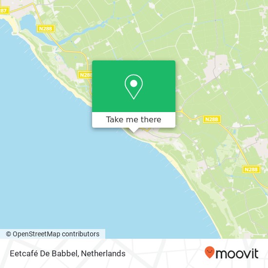Eetcafé De Babbel map