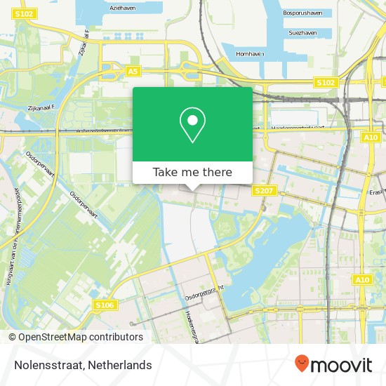 Nolensstraat map