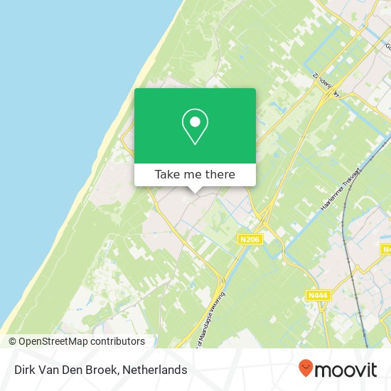 Dirk Van Den Broek map