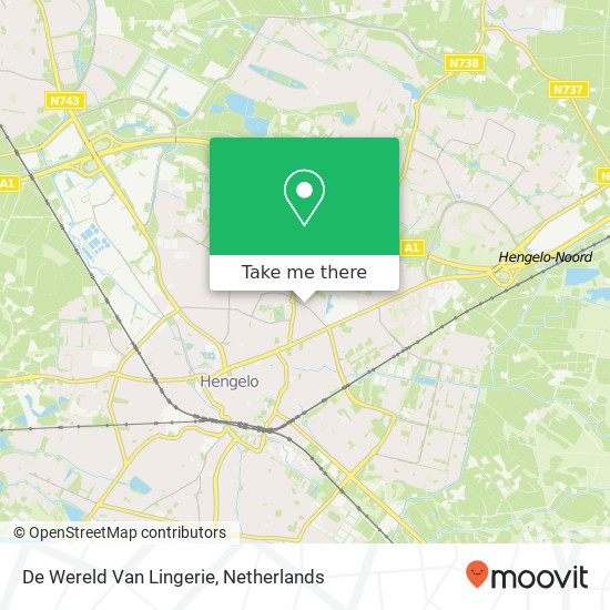 De Wereld Van Lingerie map