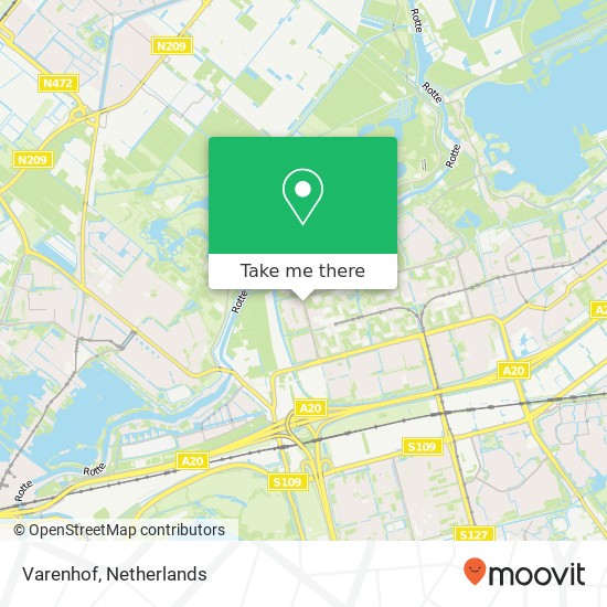 Varenhof map