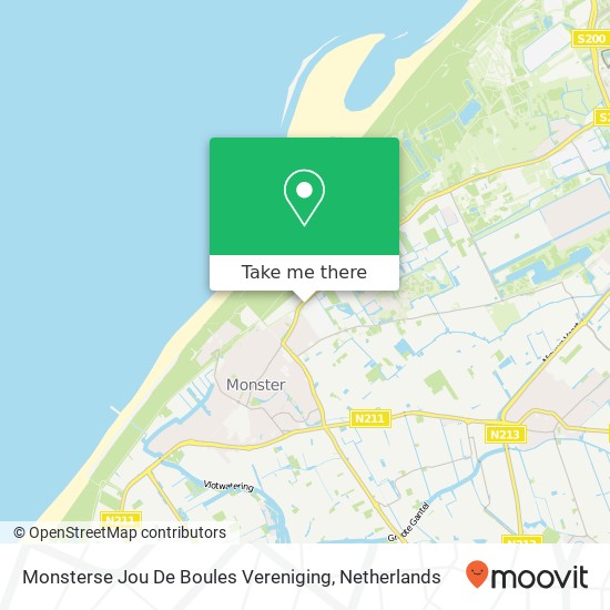 Monsterse Jou De Boules Vereniging Karte