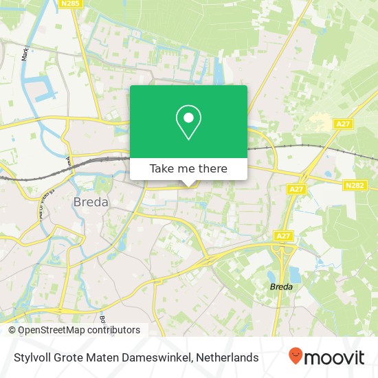 Stylvoll Grote Maten Dameswinkel map