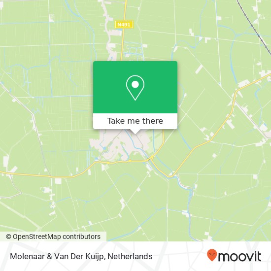 Molenaar & Van Der Kuijp map