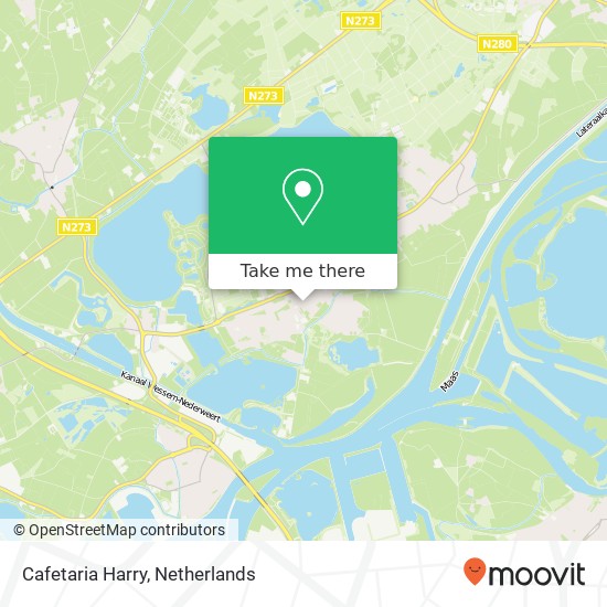 Cafetaria Harry map