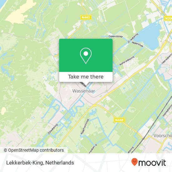 Lekkerbek-King map