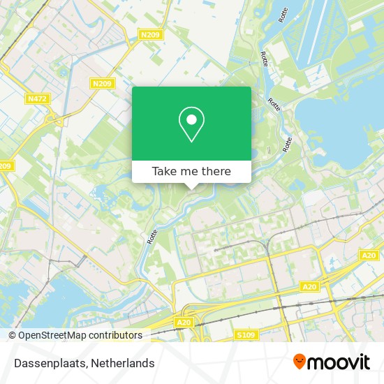 Dassenplaats map