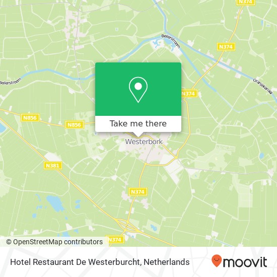 Hotel Restaurant De Westerburcht Karte